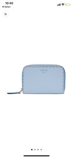 新品　Fendi ミニジップアラウンドウォレット