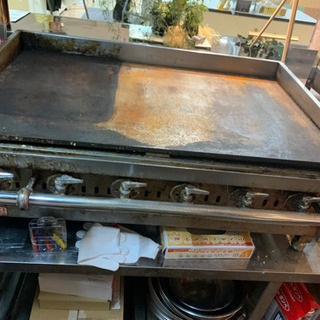 値下げ 業務用鉄板焼器の画像