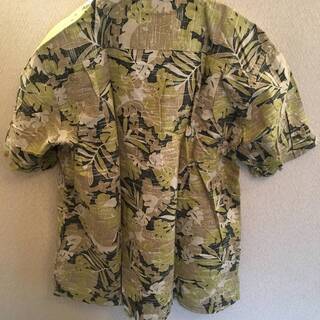 美品　アロハシャツ　裏表縫い 胸囲８８～９６ 綿１００%　アンティーク　ビンテージの画像