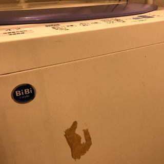 洗濯機、無料でお譲りします！の画像