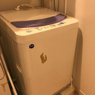 洗濯機、無料でお譲りします！の画像