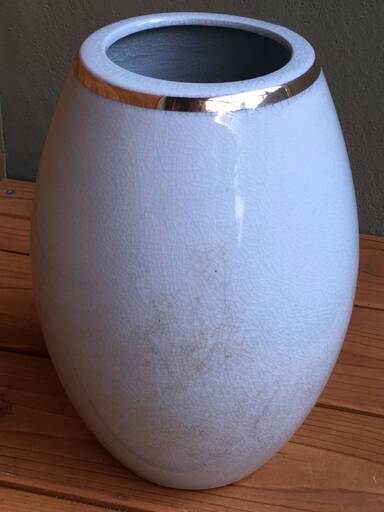 超お得！　古美術品　九谷松月 花瓶 孔雀 牡丹　色鮮やかな
