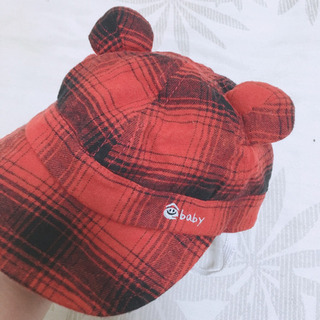 bebe くま耳帽子 キャップの画像