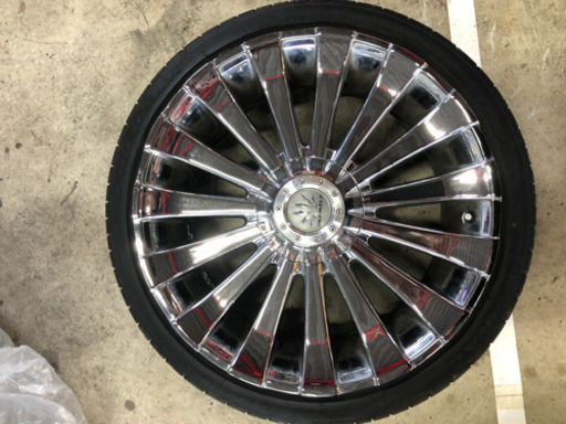 20インチ　メッキホイール✨