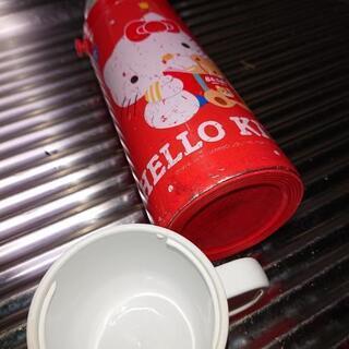 ハローキティの水筒[コップ飲みタイプ430ml]の画像