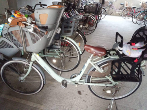 3段ギア　子供乗せ自転車