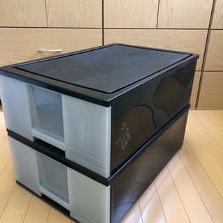 決まりました！　引き出し2個セット　古いの画像