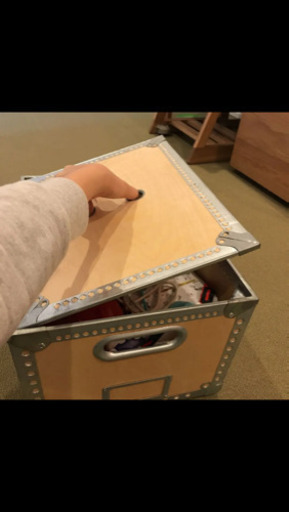 ダルトン　DULTON 木製アルミコンテナ　WOODEN BOX おもちゃ収納