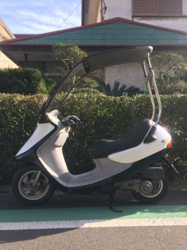 ホンダ キャビーナ90 パールホワイト ワンオーナー オートスタンドアップ付き 屋根付き