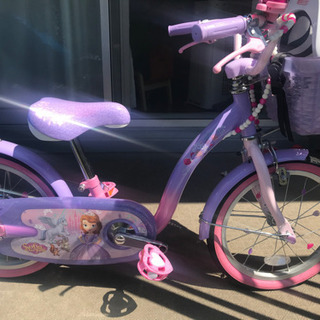 16インチ 子供用自転車 ちいさなプリンセスソフィア＆スカイ