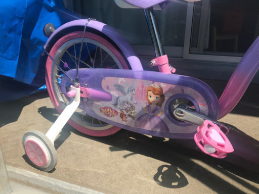 16インチ　子供用自転車　ちいさなプリンセスソフィア＆スカイ 