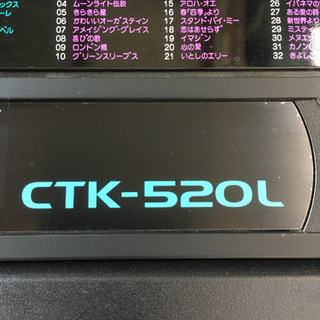JD0008  CASIOキーボード　CTK－520Lの画像