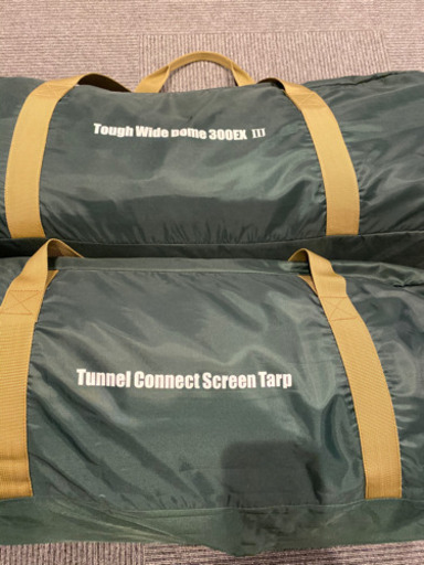 コールマンテントとタープ