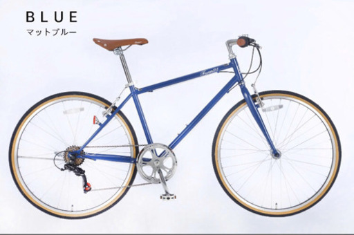 お話中クロスバイク　ブルー　美品