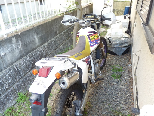 スズキ　XCジェベル２５０　96年式　冬用Boldorジャケットプロテクター付き、夏用ジャケット、アライヘルメット