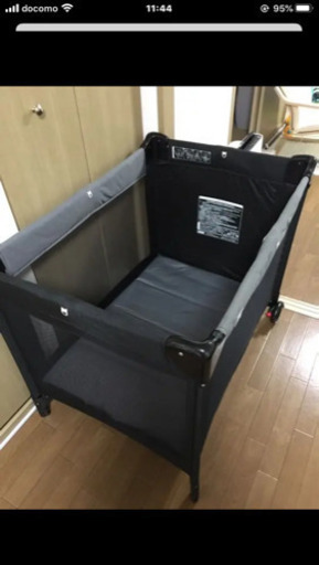 カトージ KATOJI ベビーベッド  ベビー ガード プレイガード