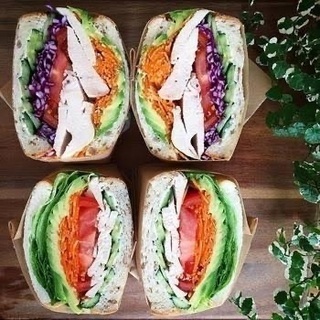 🥑YouKItchen🥝断面萌え🌸サンドウィッチプレートの画像