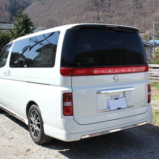 ★★E51エルグランド　８ナンバー工作車登録　自動車税21400円　車検3年7月まで★★松本市よりの画像