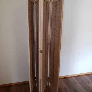 パーティション　４連　アジアン風（中古）の画像