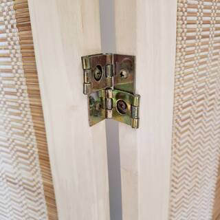 パーティション　４連　アジアン風（中古）の画像