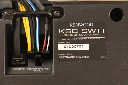 KENWOOD ケンウッド Tune up Subwoofer サブウーハー KSC-SW11(A328wYGG)