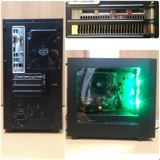 新品 爆速ゲーミングPC Ryzen 3500 RTX2060OC メモリ16G SSD480G Windows10の画像