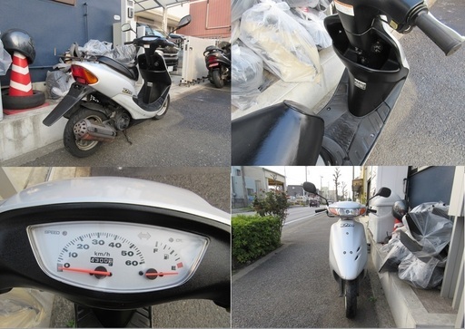 埼玉川口発！ホンダ　ライブディオ　２サイクル　シルバー　即引き渡し可能!!