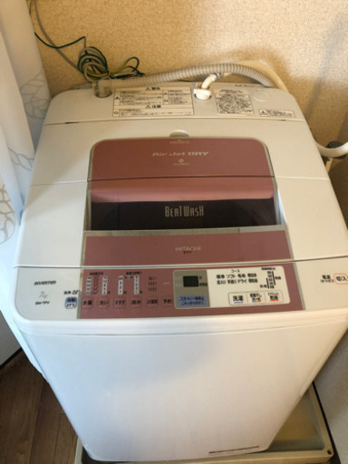 洗濯機 日立 ビートウォッシュ 7kg