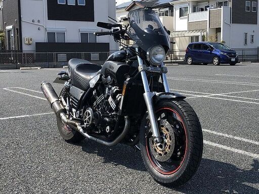 車検 R4/4迄 カスタム多数 ヤマハ V-MAX マフラー ETC シート 別体マスター