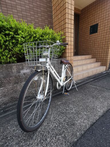 【定期点検済み】オートライト付き 27インチ シティサイクル（自転車）