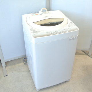 新生活に♪ 東芝 洗濯機 5㎏ 2015年製 AW-5G2(W)...