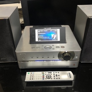 SONY NETJUKE HDD/CD/MD NAS-M75HD ＋ WALKMAN NW-S715F