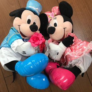 ミッキーマウスミニーマウスぬいぐるみ