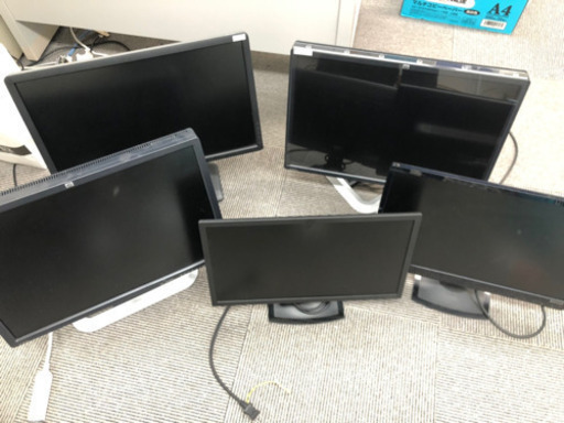 パソコンモニター5台セット