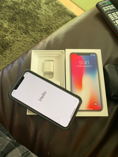 商談中 iPhoneX 256GB Softbank Space black ＋SIMロック解除