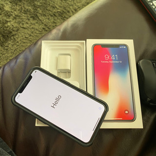 商談中 iPhoneX 256GB Softbank Space...