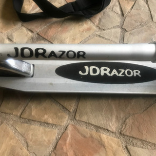 状態良い　キックボード　JDRAZOR  持運び収納ケース付　Used品の画像
