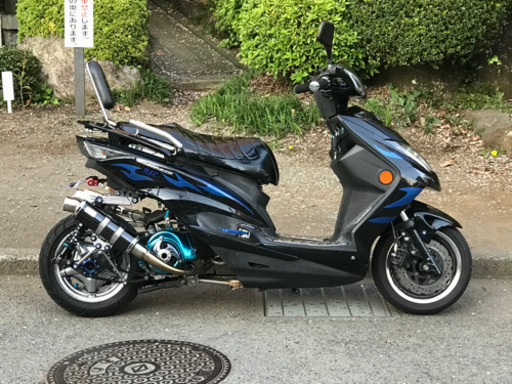 シグナス3型　値下げ交渉有りです。カスタム多数　単車と交換