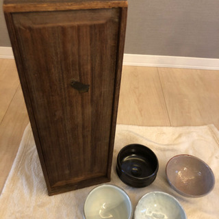 【薄茶、濃茶も対応の茶道具 セット】 茶道セット持ち運び収納入れ物、茶筅、茶道茶碗、茶杓、水指、蓋置、建水、柄杓、薄茶器棗、濃茶器茶入れ、豪華セット