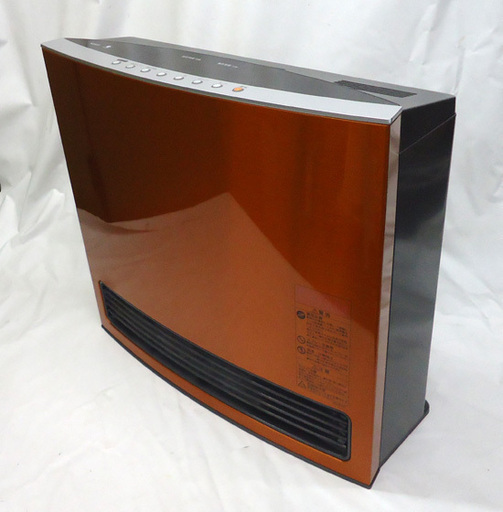 ノーリツ 都市ガスファンヒーター 12A・13A GHF-4003D オレンジ色 2015年製 ナノイー NORITZ  ☆ PayPay(ペイペイ)決済可能 ☆ 札幌市 豊平区 平岸