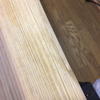 値下げ☆大特価 特大 一枚板 200×56〜68cm ダイニングテーブル 近場配送無料☆の画像