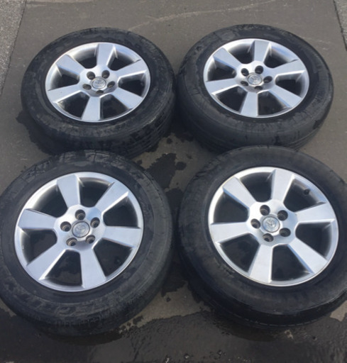 値下げ！トヨタ ハリアー純正 17インチ アルミホイール 4本セット