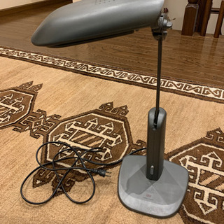 【美品】電気スタンド　グレーの画像