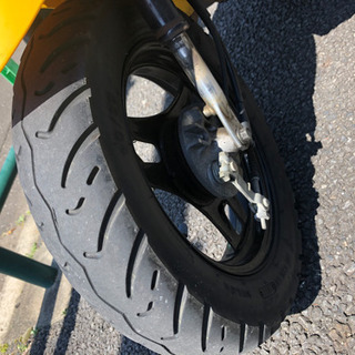 取引相手決まりました。原付スズキ レッツ4  イエローの画像