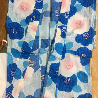 水色の浴衣