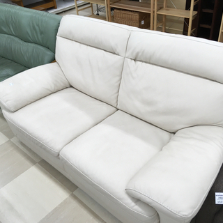 2人掛けソファー アイボリー