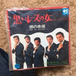 レコード 『黒いレースの女』雨の赤坂