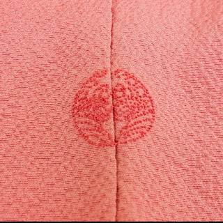 正絹・色無地・一つ紋の画像