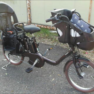 パナソニックギュットミニDX チャイルドシート2台付き電動自転車