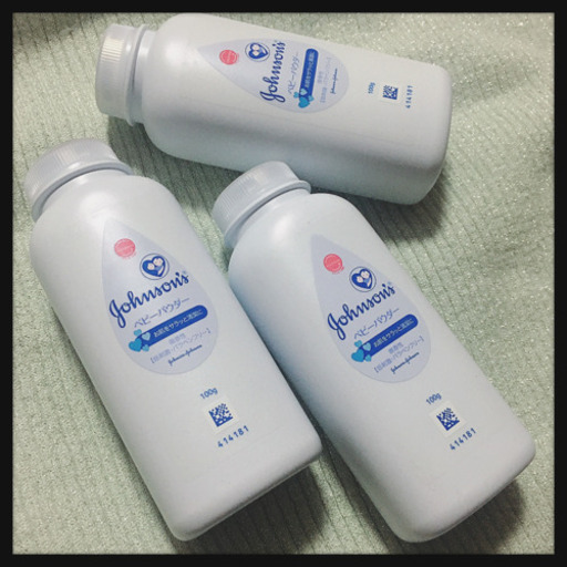 ご購入者様決定[未使用✧︎Johnson's]ベビーパウダー3本オムツかぶれ制汗剤メイクお掃除